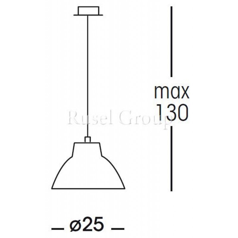 Подвесной светильник Linea Light Campana 4431