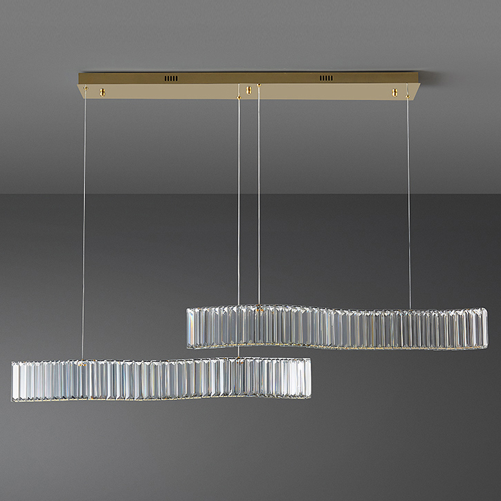 Подвесной светильник BERTOLDA LONG тип B Brass by ImperiumLoft