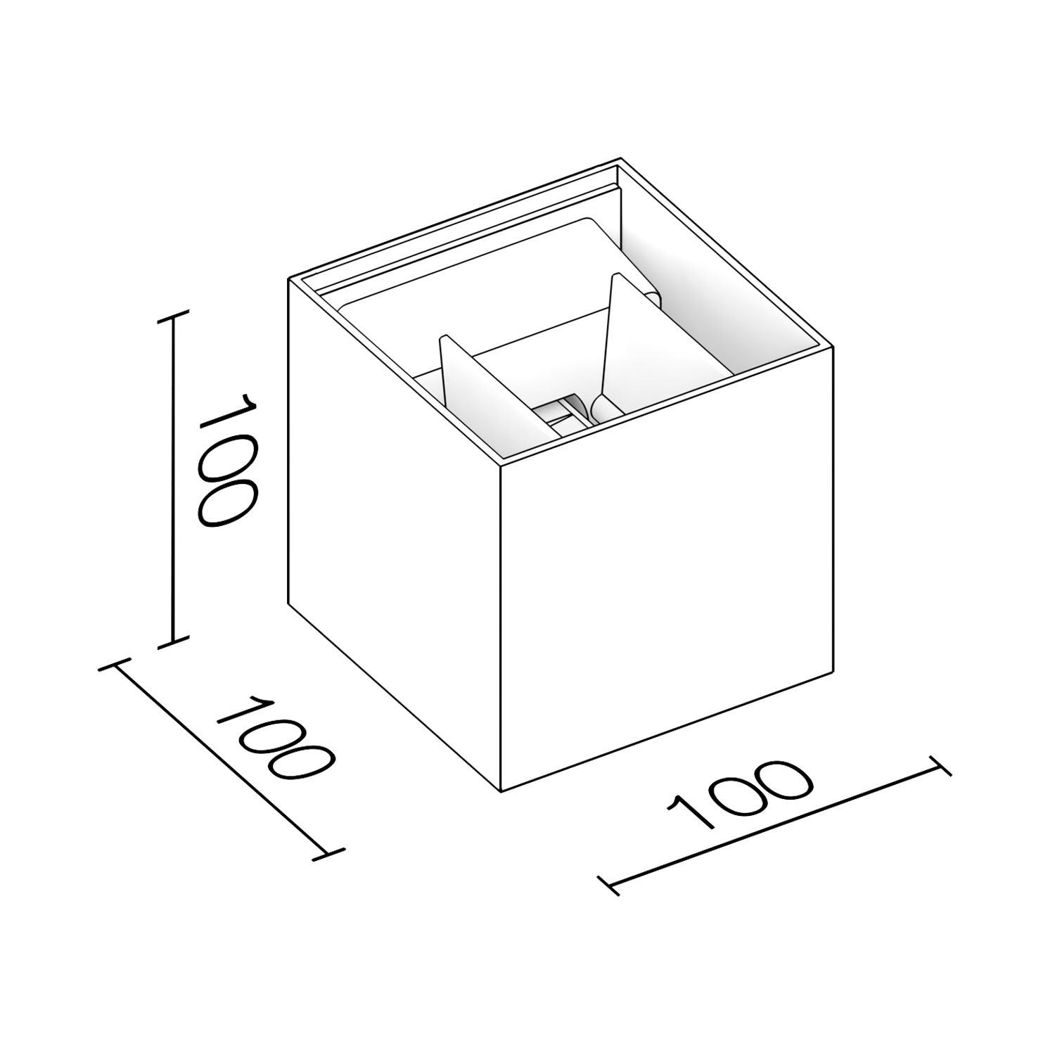 Настенный светодиодный светильник Ledron BCS-WL2017  White