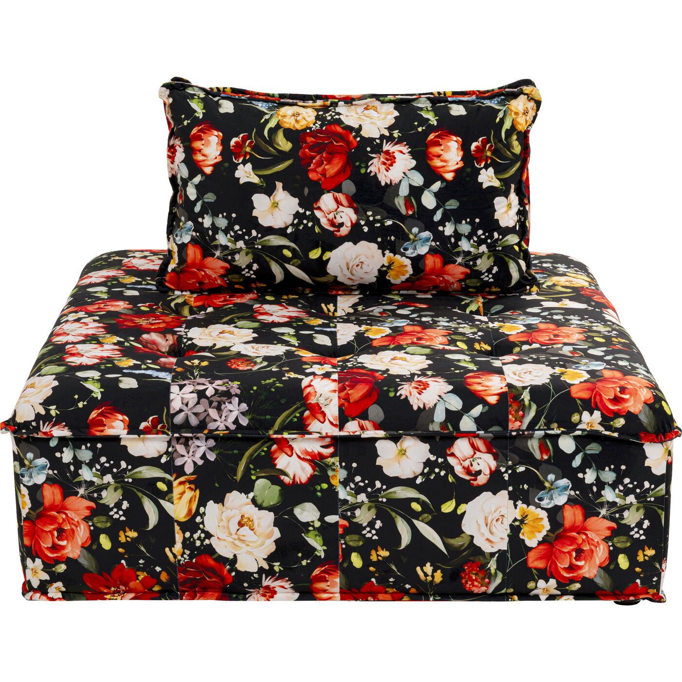 Элемент дивана Portofino Flowers Black KARE 71369