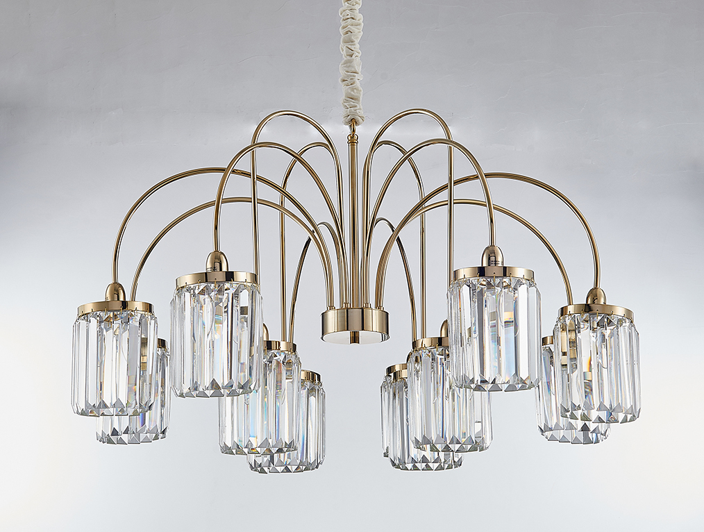 Люстра Newport 4506+3/C gold