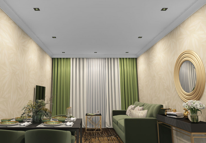 Встраиваемый светильник Denkirs DK3071-BK+GR