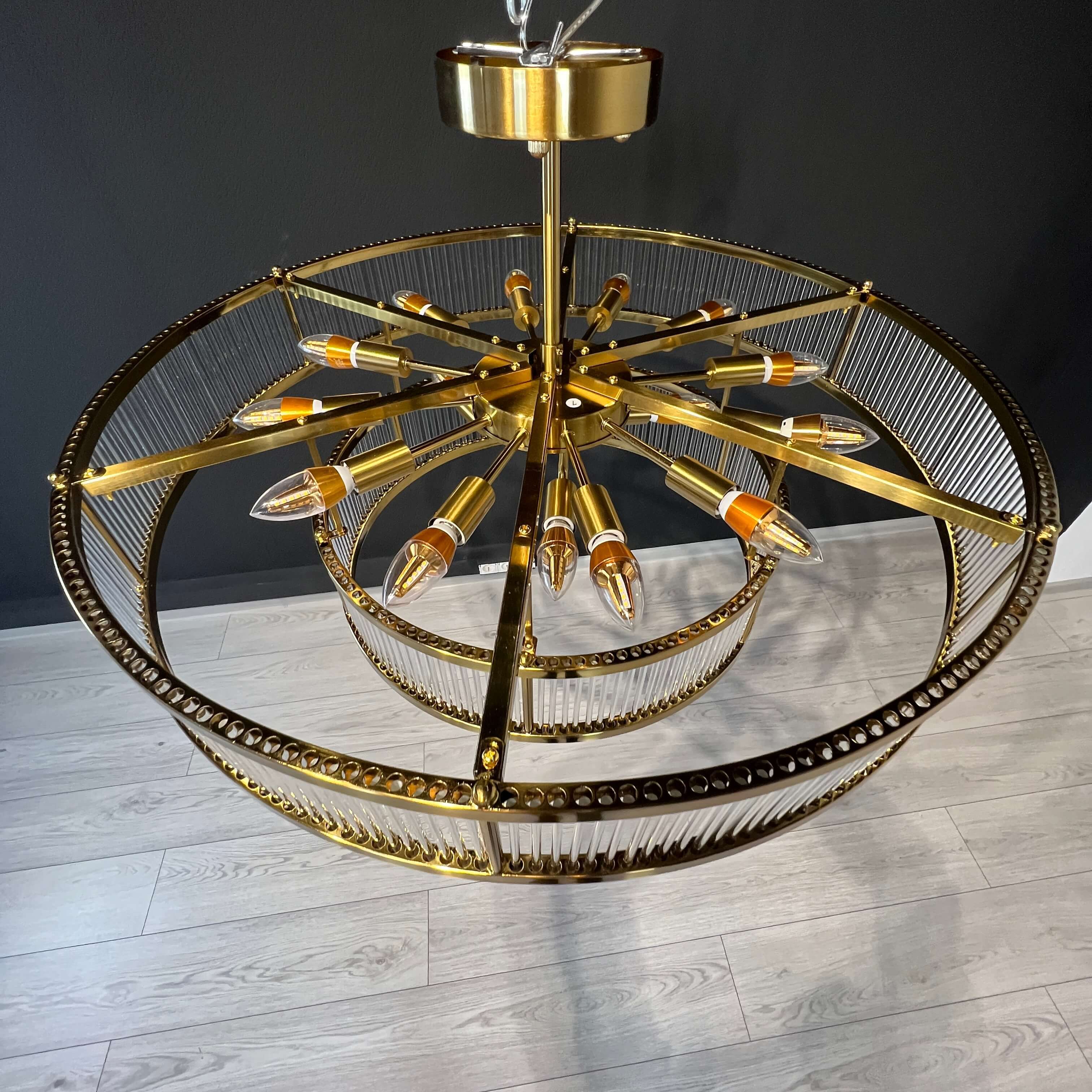 Люстра RH Marais Round Chandelier D120 by ImperiumLoft