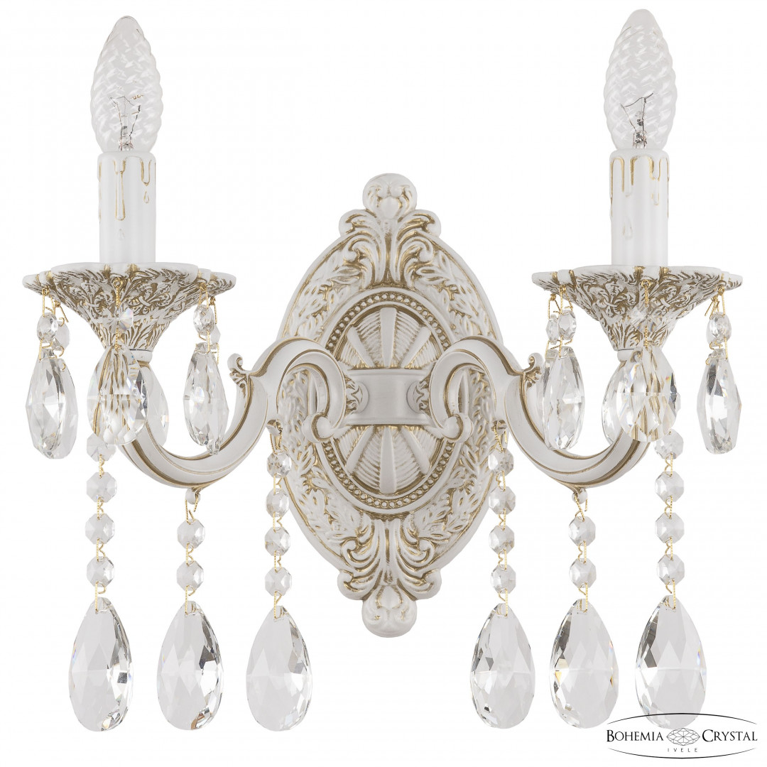 Бра хрустальные AL7801B10/2/175 A WMG Bohemia Ivele Crystal