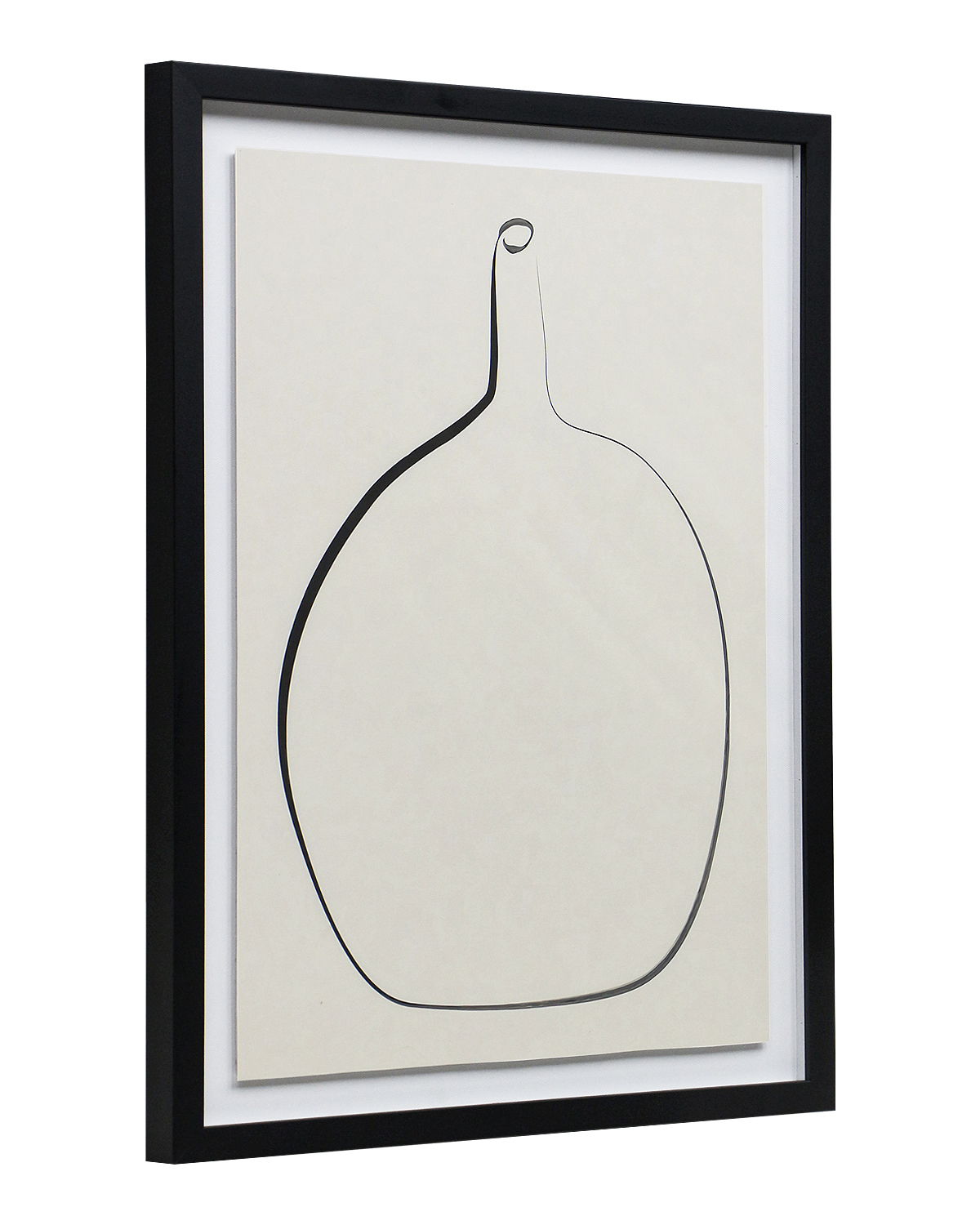 Постер Drawing Vase с чёрной рамой Louvre Home DPP370924VHS