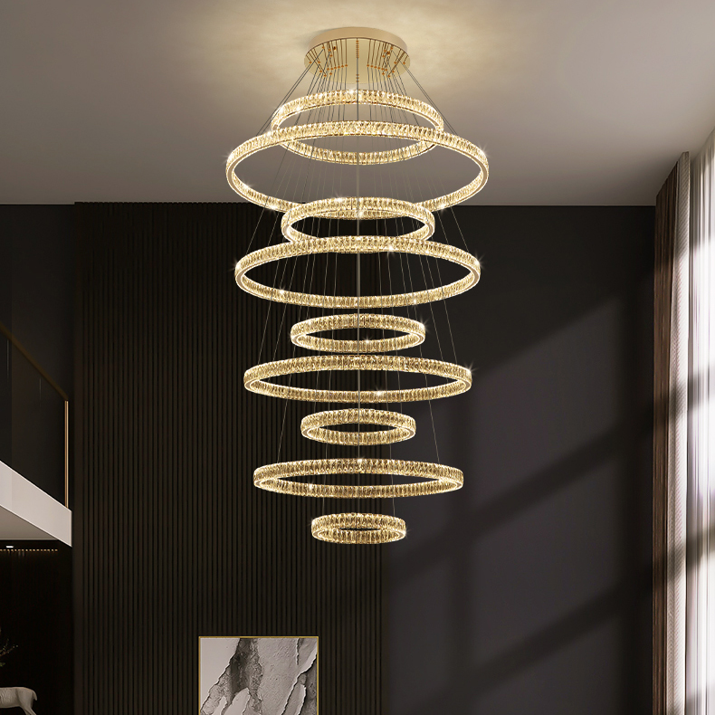 Подвесная люстра BERTOLDA B COMBO D40+80+50+90+60+100+70 by ImperiumLoft