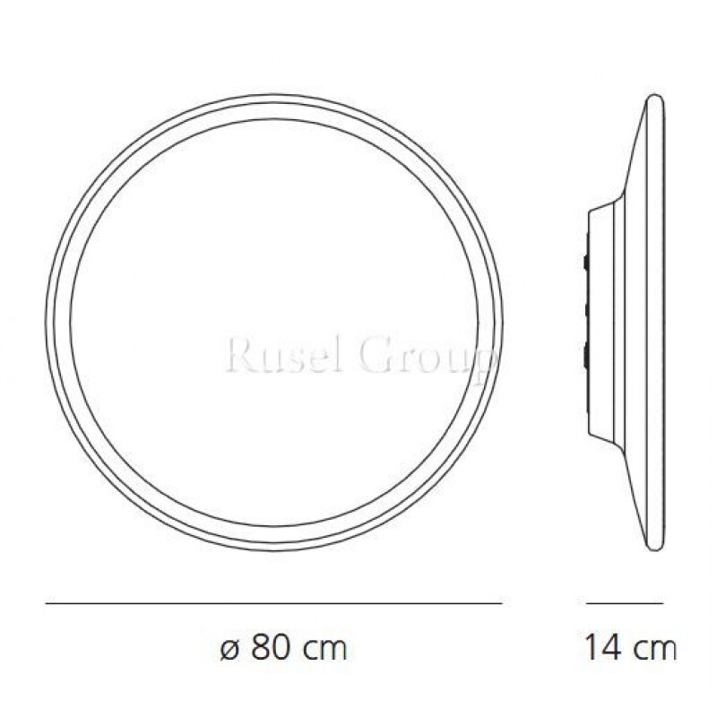 Настенно-потолочный светильник Artemide NEBULA