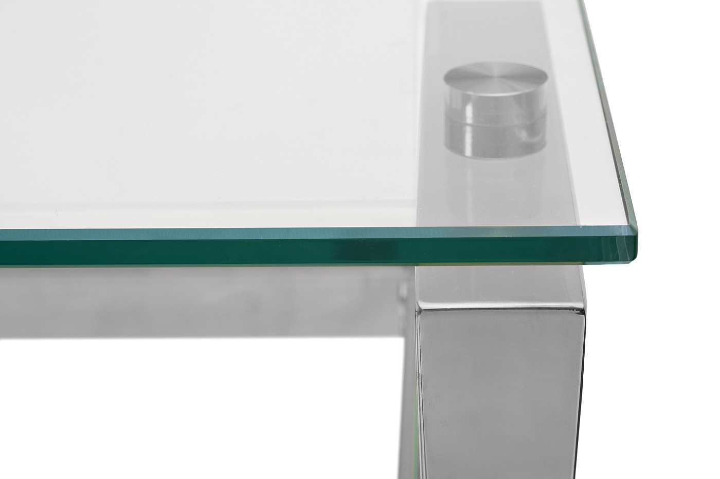 Стол письменный прозрачное стекло/хром Garda Decor GY-17910