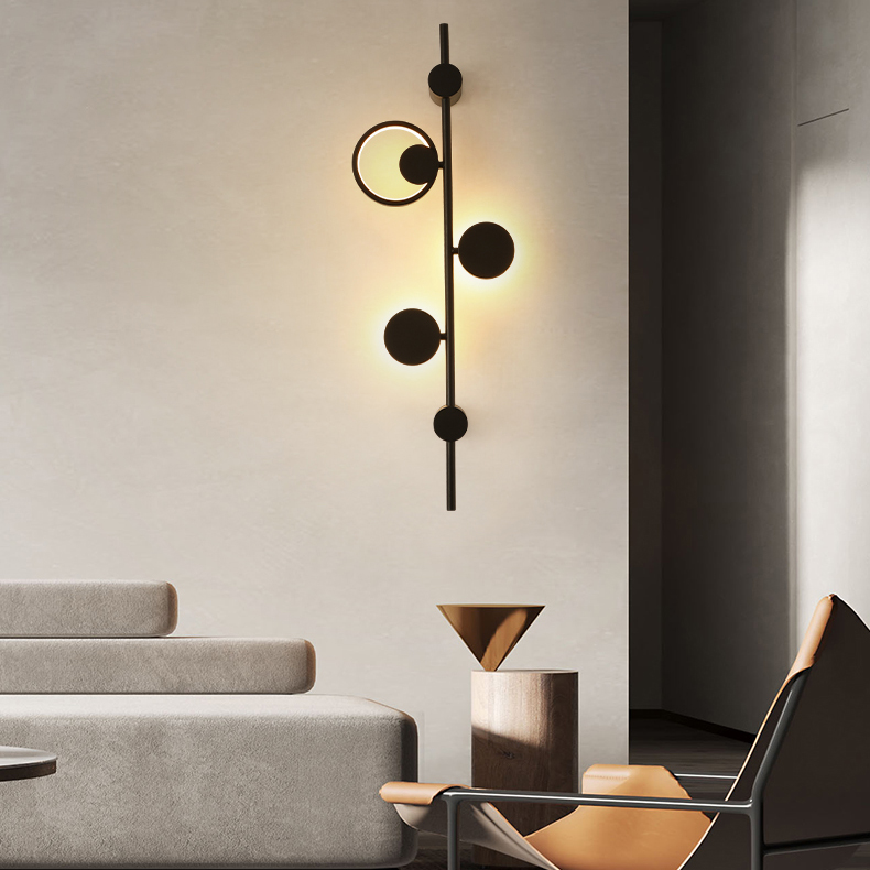 Настенный светильник LIDVOR L2 Black by ImperiumLoft