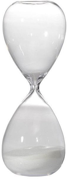 Декоративное изделие Песочные часы Glasar 73221-WHIT