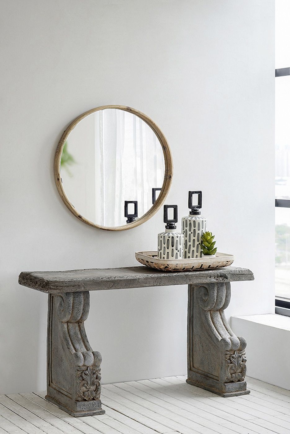 Консоль пристенная Glasar D77538