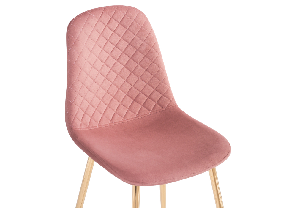 Стул Woodville Dabl pink / gold 15292