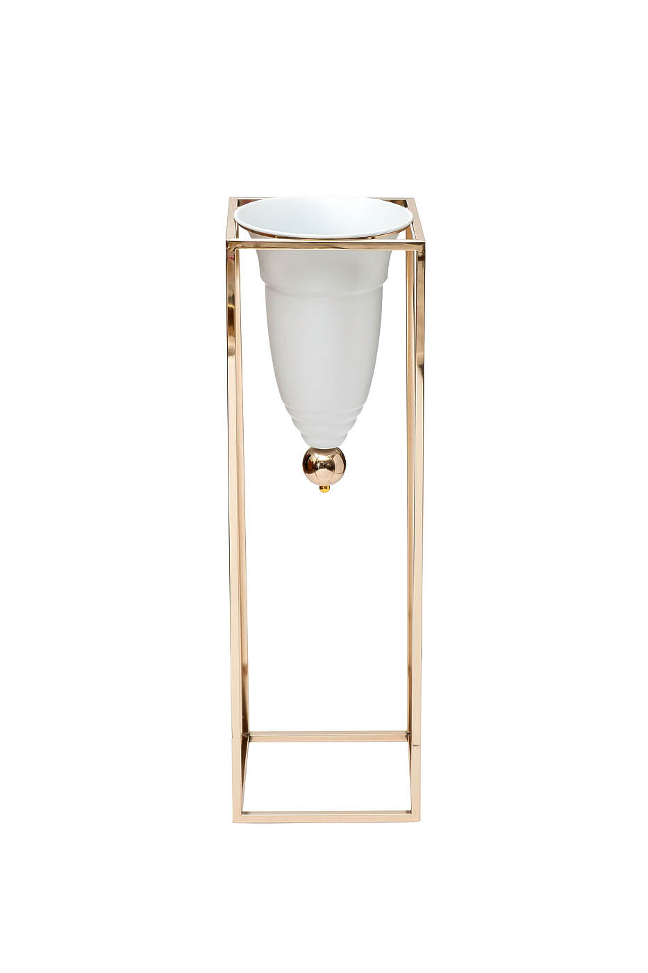 Кашпо на подставке (золото) Garda Decor 2K389268-G