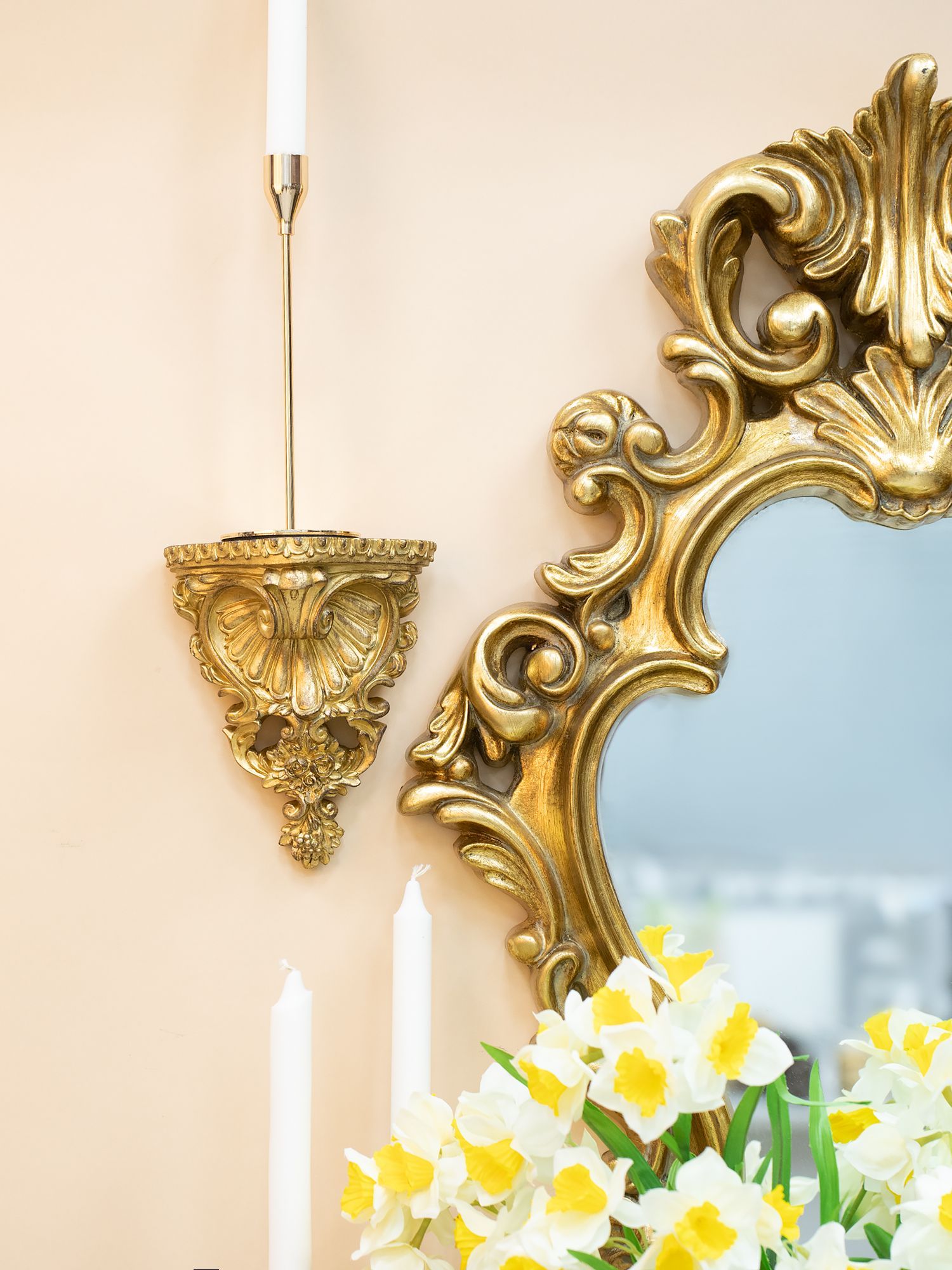 Консоль настенная, под старину Glasar 28-644