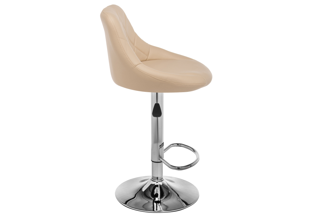 Барный стул Woodville Curt бежевый 1382