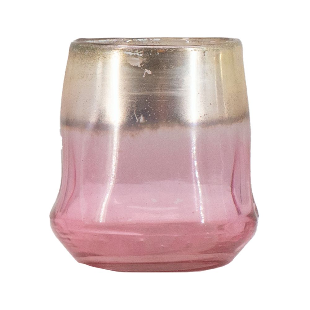 Подсвечник Розовый Glasar 77213-PINK