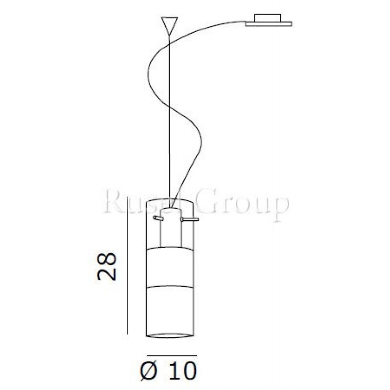 Подвесной светильник de MAJO XILO S10D