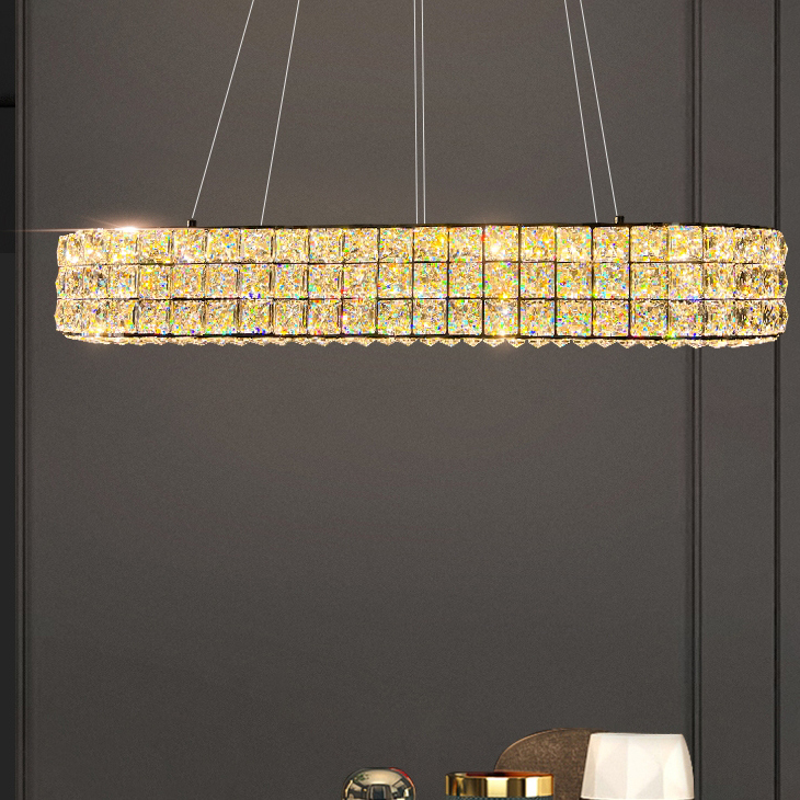 Подвесной светильник ACHILLES LONG L100 Chrome by ImperiumLoft