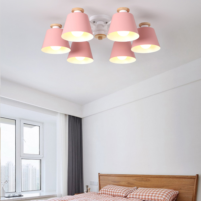 Люстра на штанге SCAD D80 Yellow by ImperiumLoft