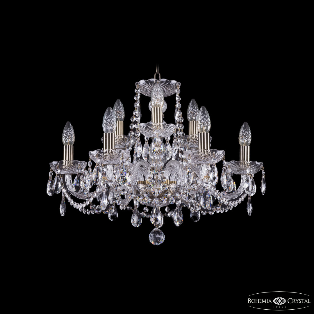 Люстра хрустальная 1402/6+3/195 Pa