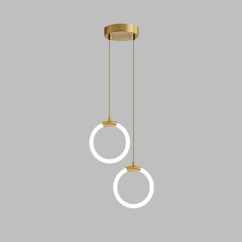 Подвесной светильник NILS DUO D15 Brass by ImperiumLoft