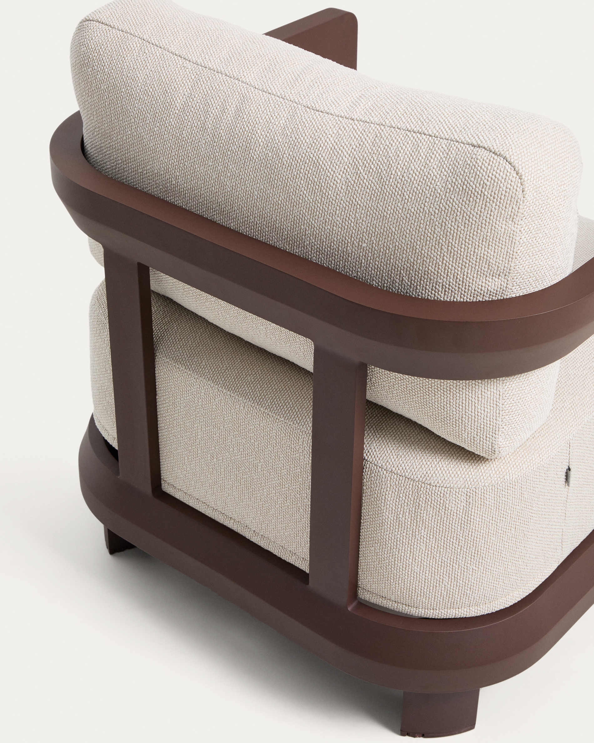 Уличное кресло Nerano из коричневого алюминия La Forma 482628