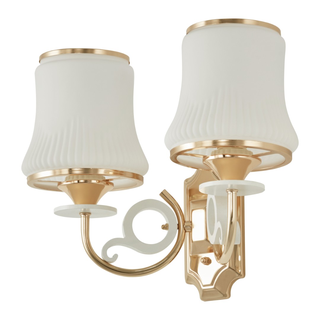 Бра с плафонами 301097/2W Wh/Gd Arte Milano