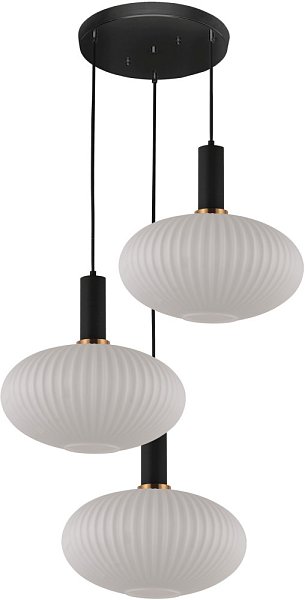 Подвесной светильник Lumina Deco LDP 1216-3 WT+BK
