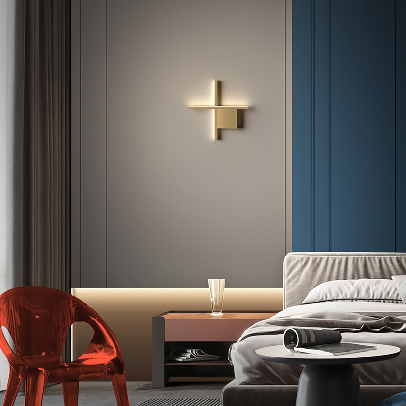 Настенный светильник STICH B L80 Brass by ImperiumLoft