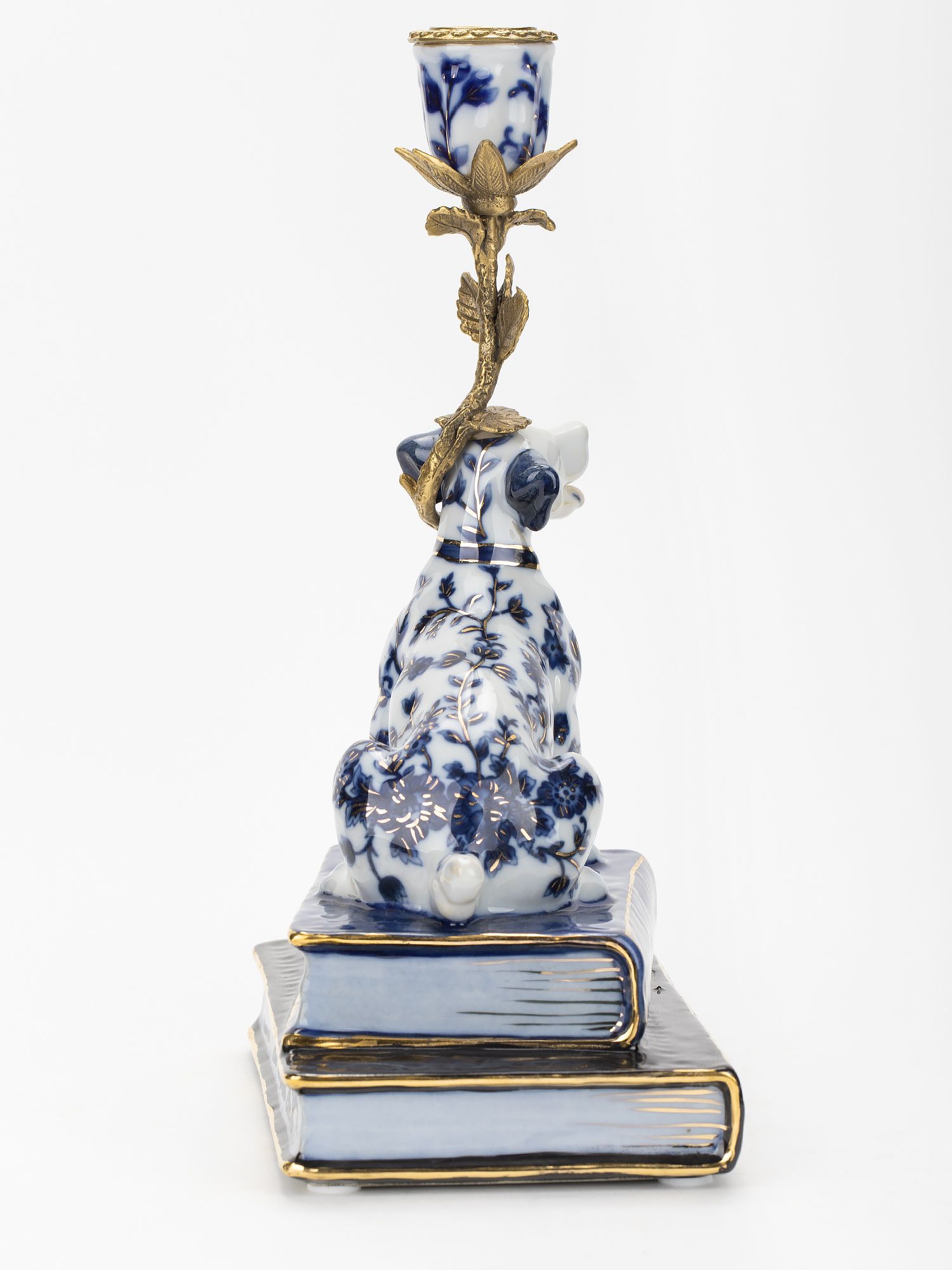 Подсвечник Собачка, отрит вправо предмет Glasar F1349EH/1/QEN396G