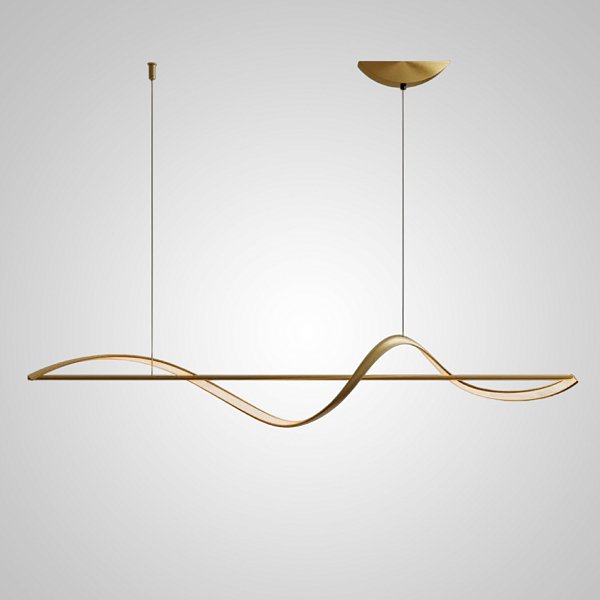 Подвесной светильник ADONIS L140 Brass by ImperiumLoft
