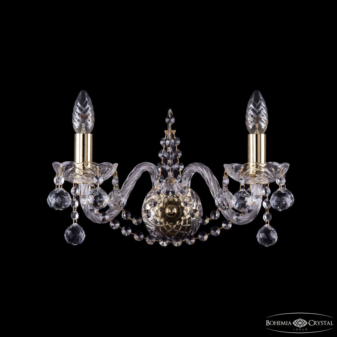 Бра хрустальные 1411B/2/160 G Balls