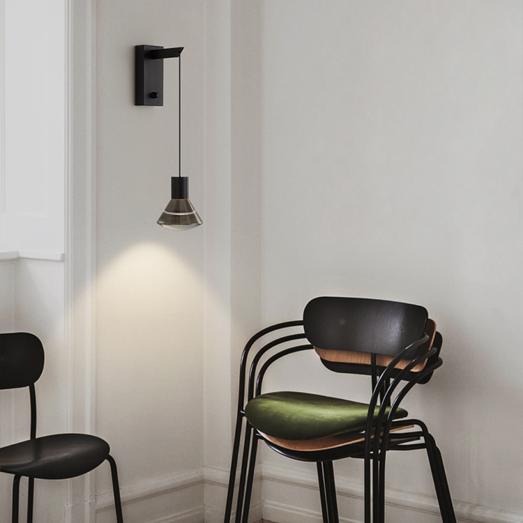 Бра LEIF WALL В Black by ImperiumLoft