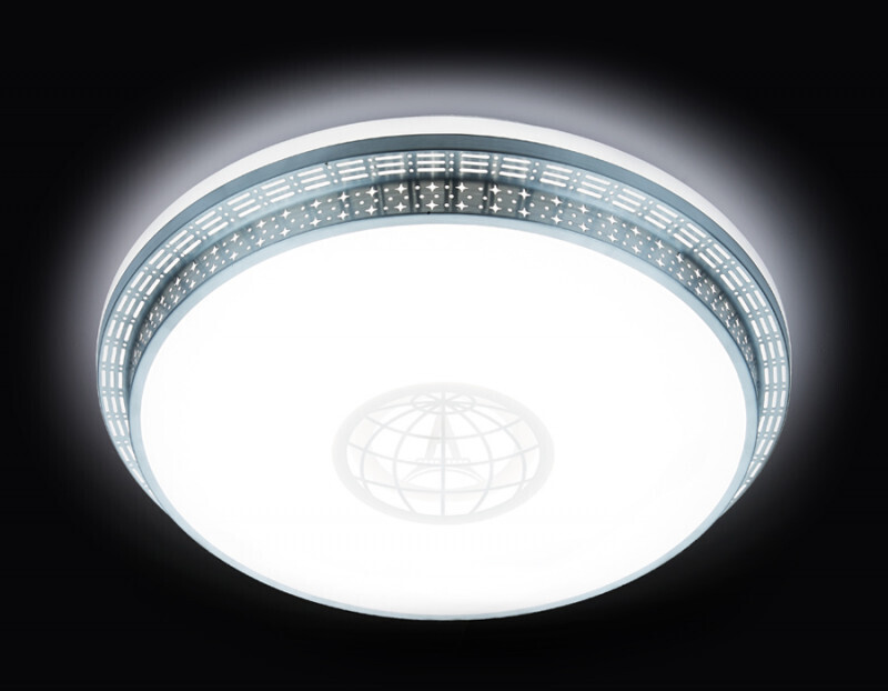 Накладной светильник Ambrella F128 WH SL 72W D500