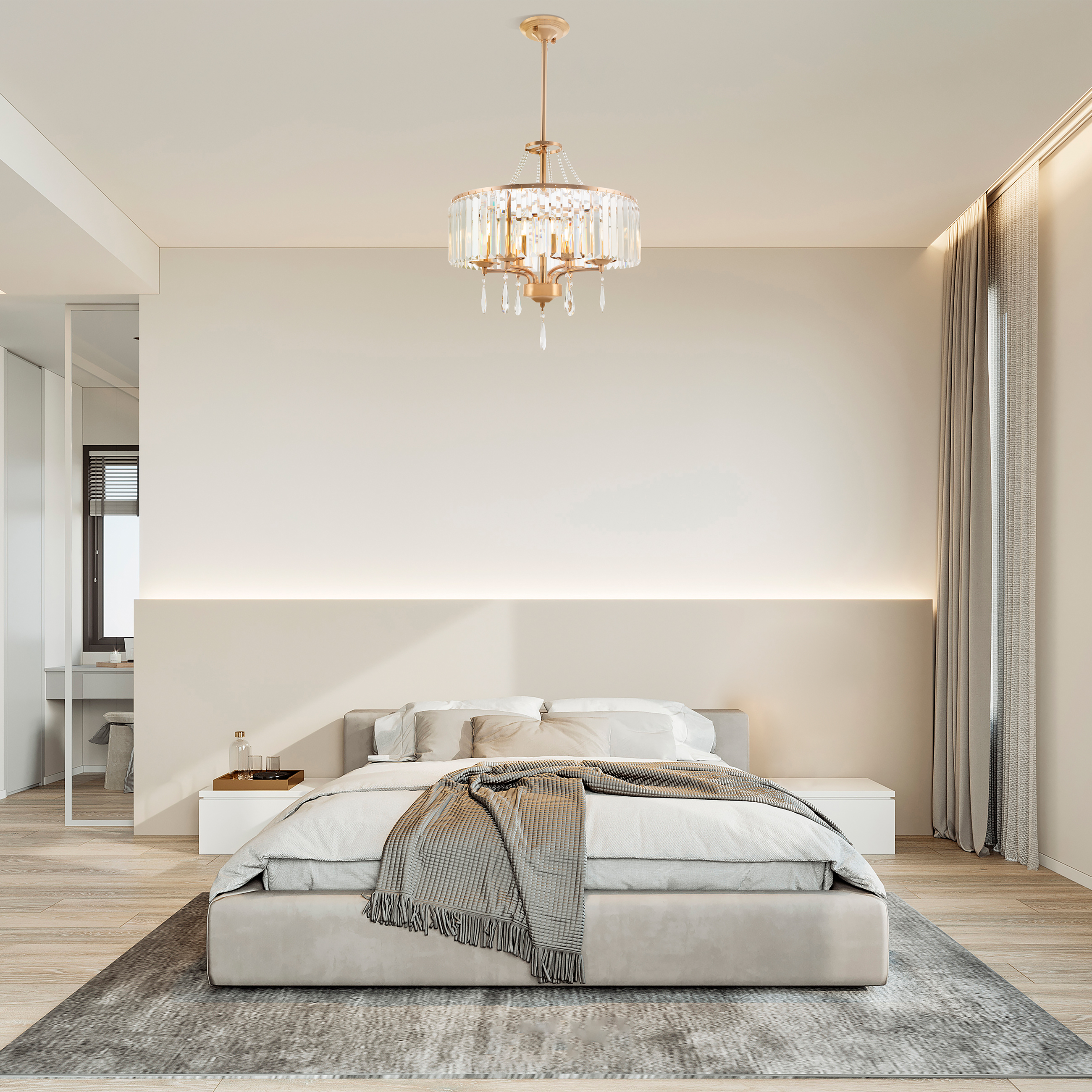 Люстра 371009/6/300/500 GD Arte Milano