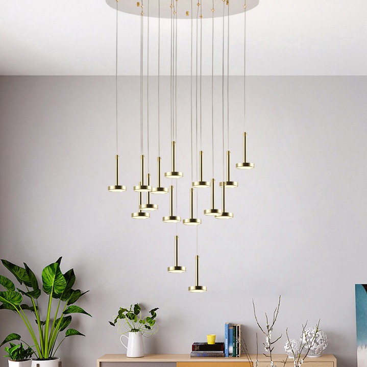 Подвесной светильник PIN 7 планка by ImperiumLoft