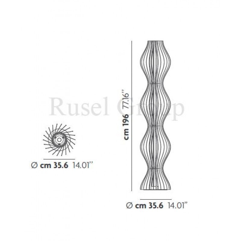 Напольный светильник Studio Italia Design Vapor LT1
