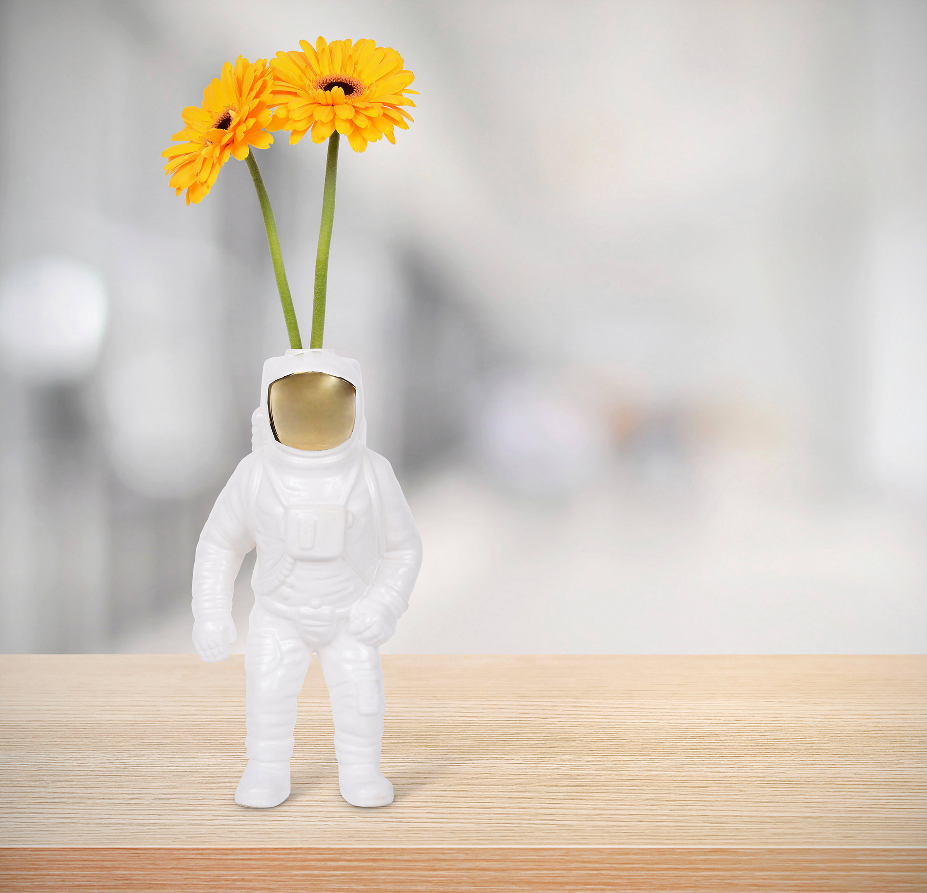 Ваза Seletti Starman white 10932