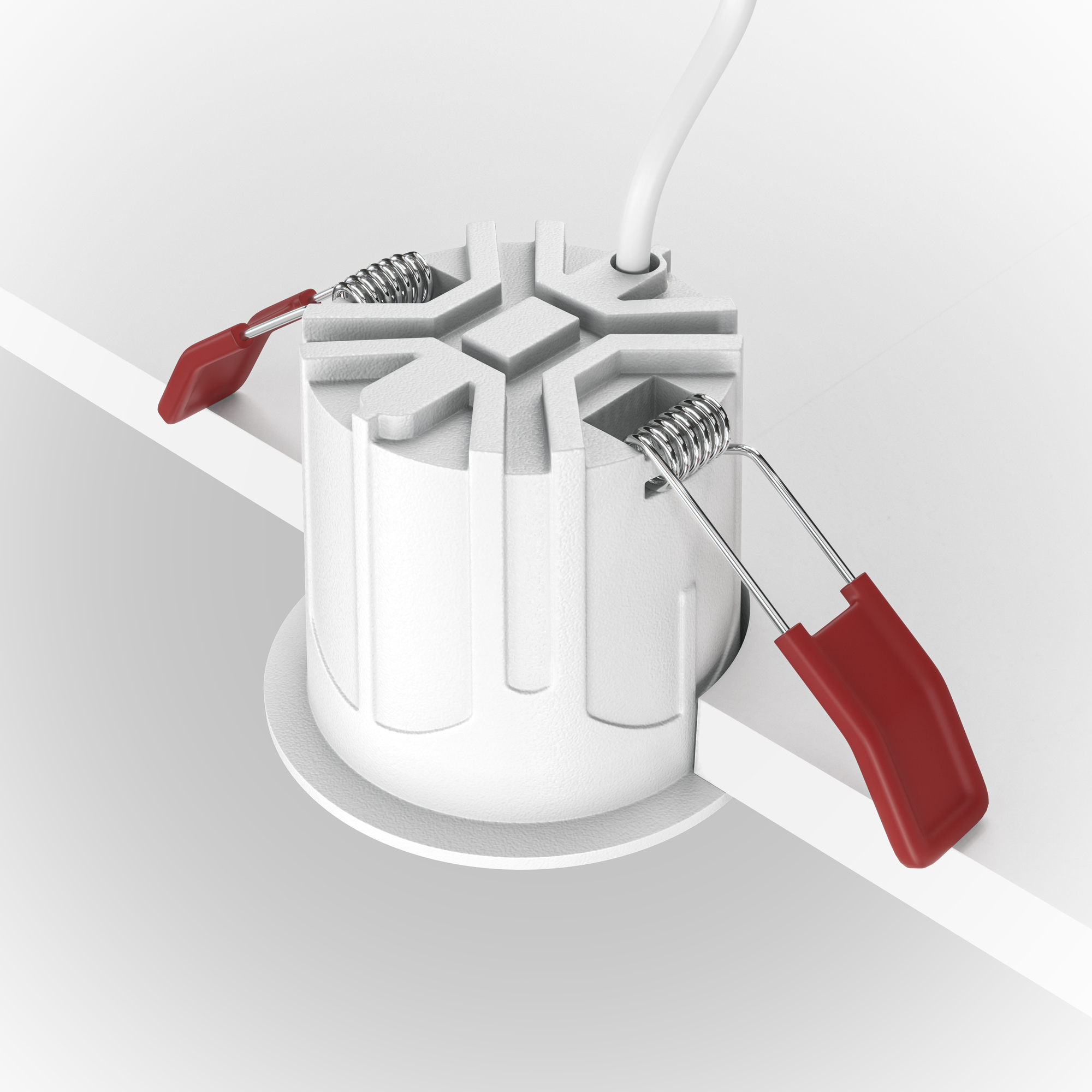 Встраиваемый светильник Maytoni DL043-01-10W4K-D-RD-W