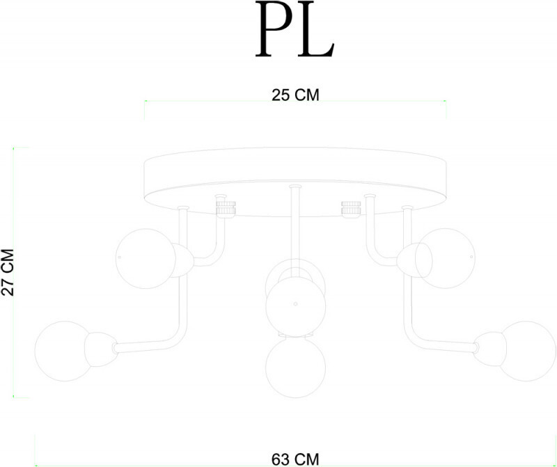 Накладная люстра Divinare 3360/15 PL-9