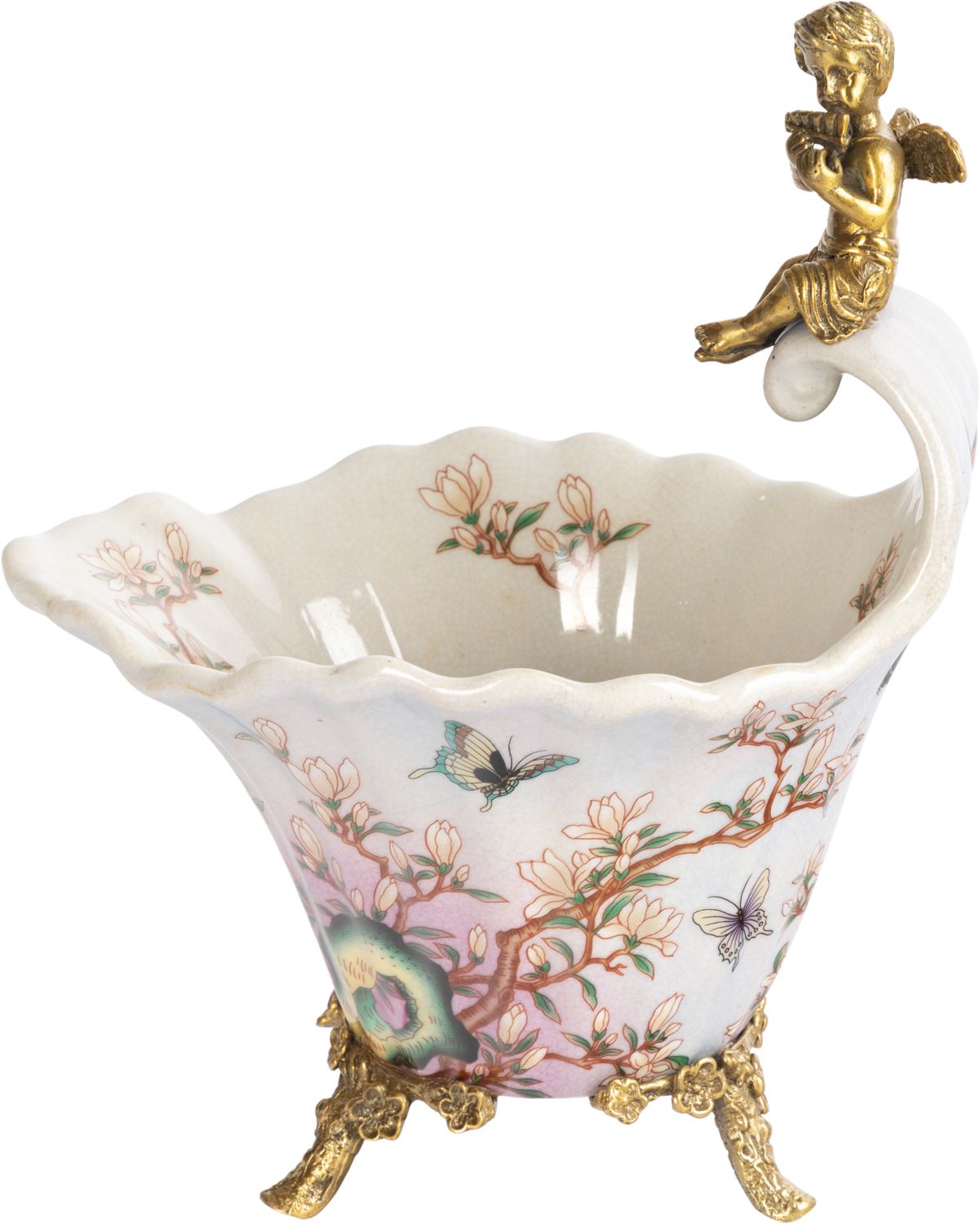 Чаша с ангелом Glasar 31G2566/B677EC/HP1535