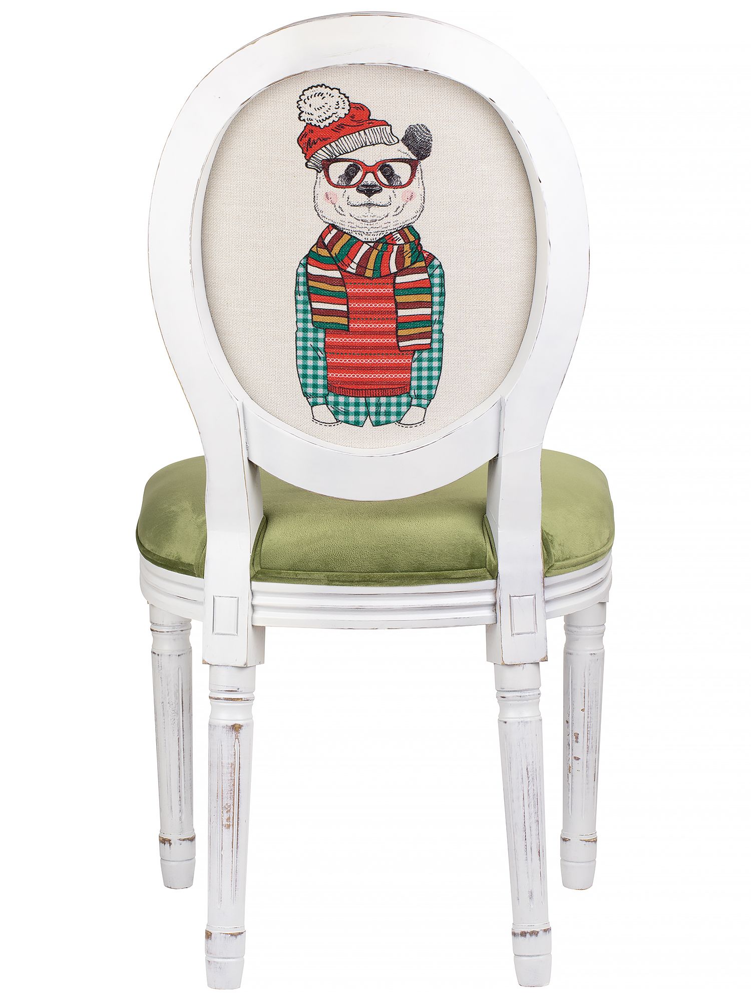 Стул Медведь с шарфом Glasar 51-042