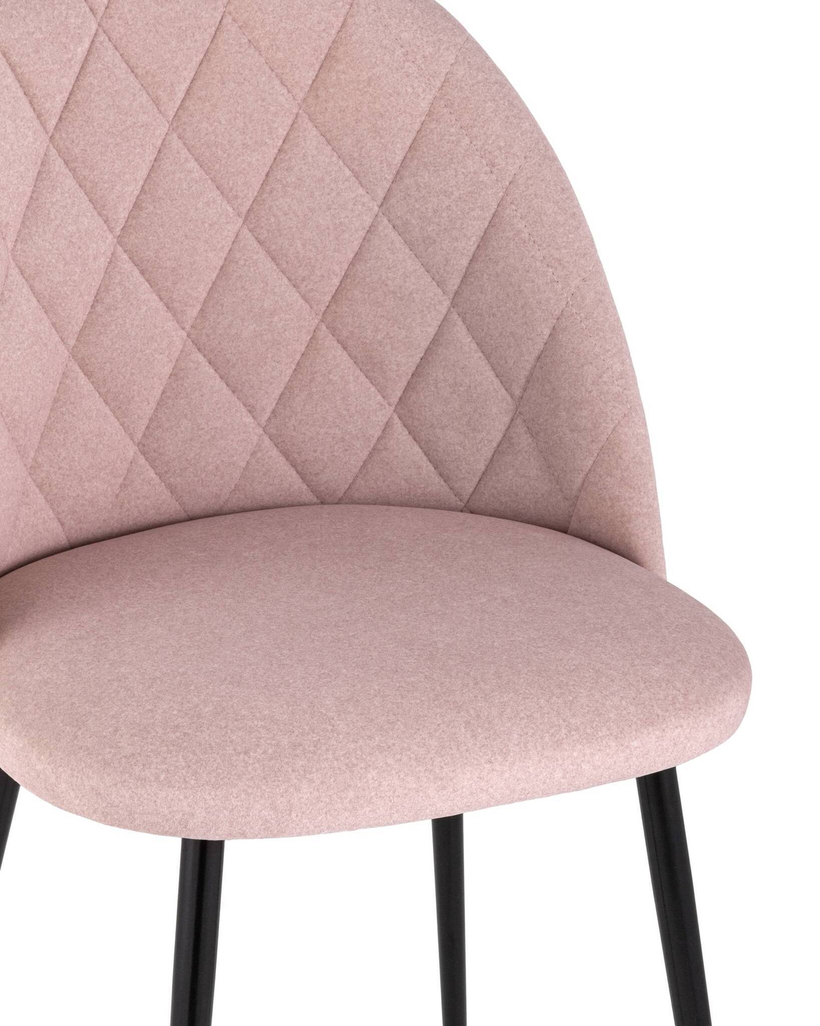 Стул Марсель микровелюр розовый Stool Group