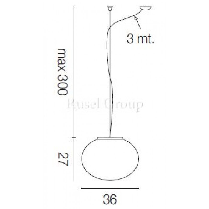 Подвесной светильник Vistosi LUCCIOLA SP P D1