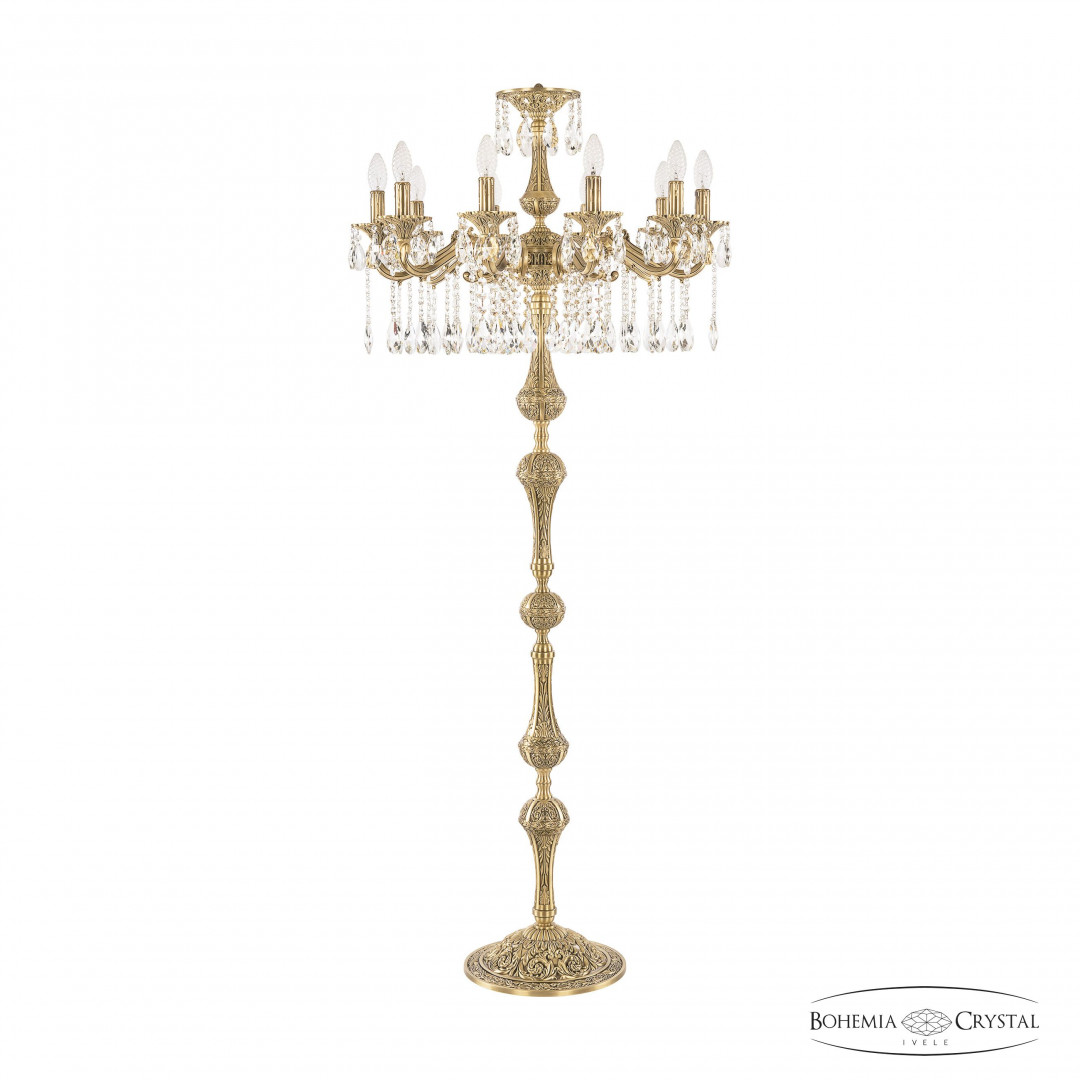 Торшер бронзовый с хрусталём 72102T/10/210 A FP