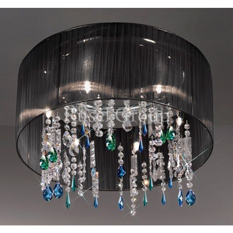 Потолочно-подвесной светильник Kolarz Paralume 0240.86.5.Bk.STR