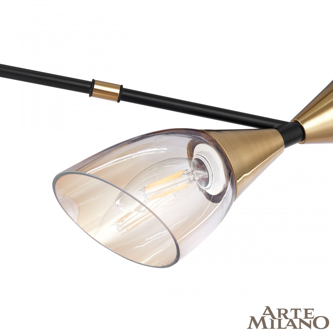 Люстра 276708/6 BK/GD Arte Milano