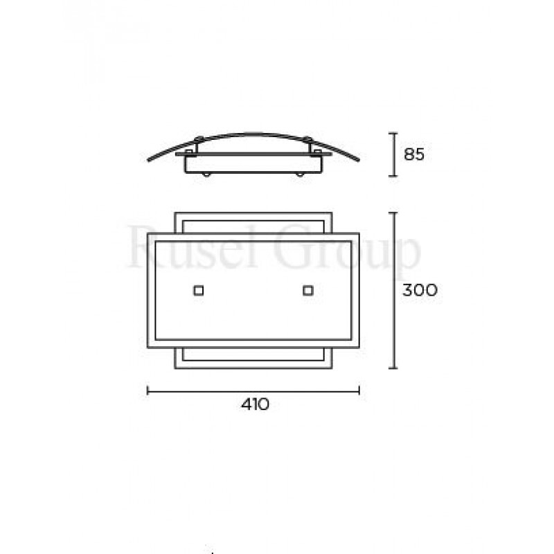 Настенный светильник Leds C4 PRACTIC AP