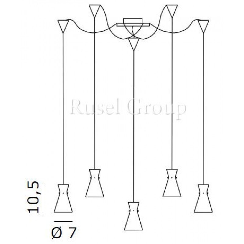 Подвесной светильник de MAJO MEMORY XXS S5D