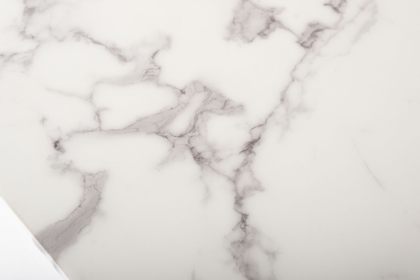 Стол обеденный прямоугольный белый (искусственный мрамор) Garda Decor 33FS-DT19F335-BBS